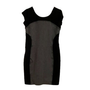Athleta Black and Grey Casual Dress, size medium
